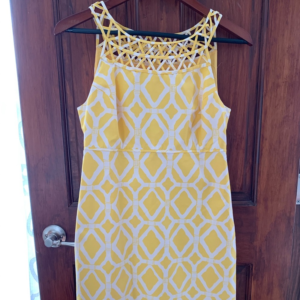 EUC Lilly Pulitzer Jacqueline Bamboo Dress Sz 2